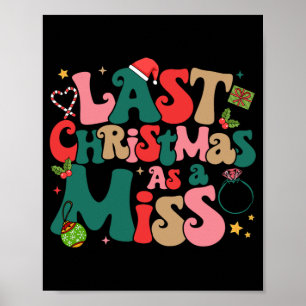 Weihnachten zu Weihnachten als Mis Poster