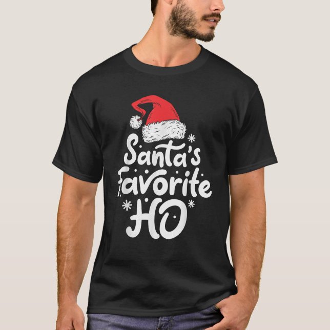 Weihnachten zum Favoriten Weihnachten Weihnachten T-Shirt (Vorderseite)
