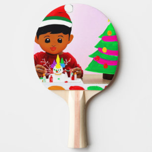 Weihnachten zum Geburtstag (4) Tischtennis Schläger