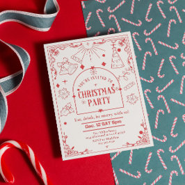 Weihnachten zum Tarot Einladung