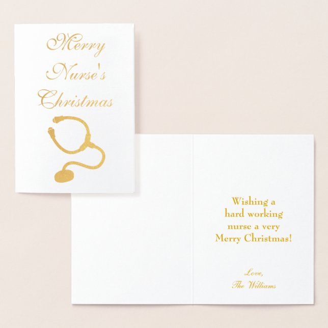 Weihnachten zum Thema Krankenversicherung Folienkarte (Anzeige)