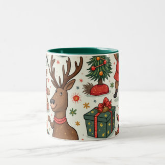 Weihnachten Zweifarbige Tasse