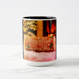 Weihnachten Zweifarbige Tasse