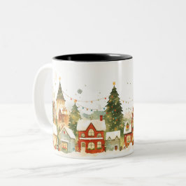 Weihnachten Zweifarbige Tasse