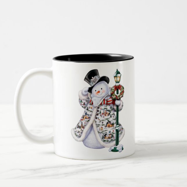 Weihnachten Zweifarbige Tasse (Links)