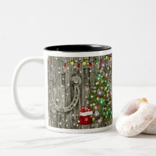 Weihnachten Zweifarbige Tasse