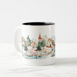 Weihnachten Zweifarbige Tasse