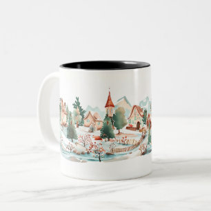 Weihnachten Zweifarbige Tasse