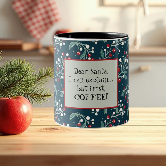 Weihnachten Zweifarbige Tasse (Von Creator hochgeladen)