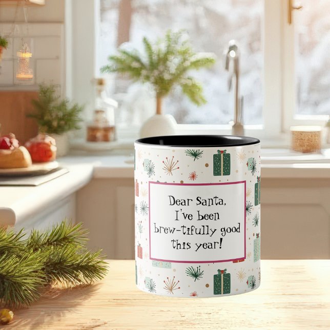 Weihnachten Zweifarbige Tasse (Von Creator hochgeladen)