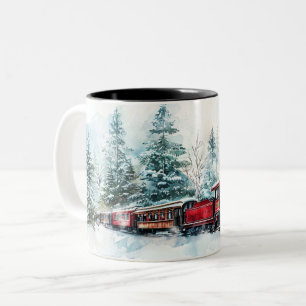 Weihnachten Zweifarbige Tasse
