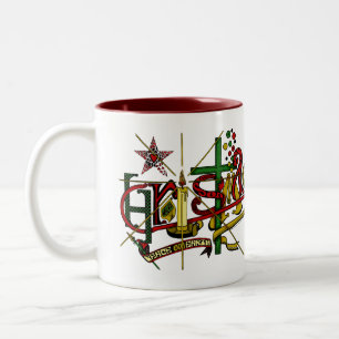 'Weihnachten Zweifarbige Tasse