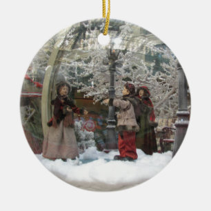WeihnachtenCarollers Verzierung Keramikornament