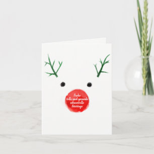 WeihnachtenDognose minimale Karten
