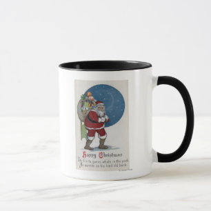 WeihnachtenGreetingSanta tragende Geschenke Tasse