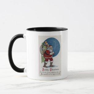 WeihnachtenGreetingSanta tragende Geschenke Tasse