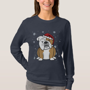 WeihnachtenKawaii Englisch-Bulldogge T-Shirt
