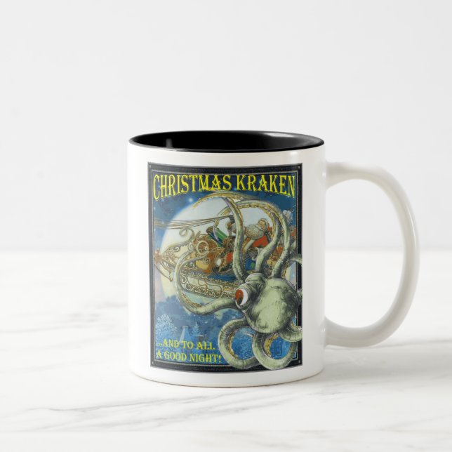 WeihnachtenKraken Tasse (Rechts)