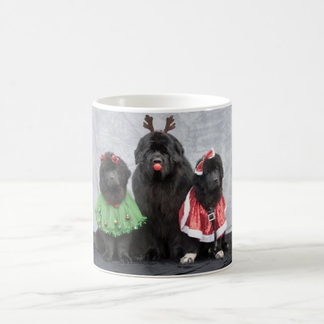 WeihnachtenNewfies Kaffee-Tasse Tasse (Mittel)