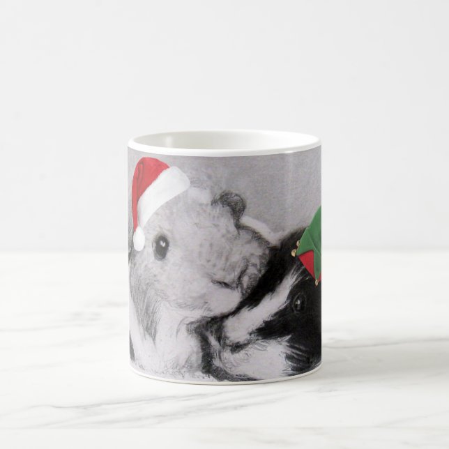 WeihnachtenPeegs Meerschweinchen-Wickelrock Tasse (Mittel)