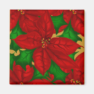 WeihnachtenPoinsetta Magnet