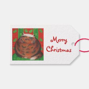 WeihnachtenPud Geschenk froher Weihnachten Geschenkanhänger