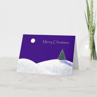 WeihnachtenSchneeMalerei Feiertagskarte