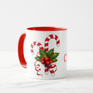 WeihnachtenTasse-süßigkeit Stöcke Tasse