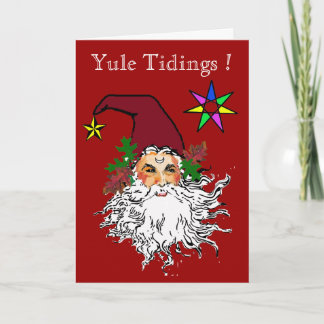 WeihnachtenTidings Feiertagskarte
