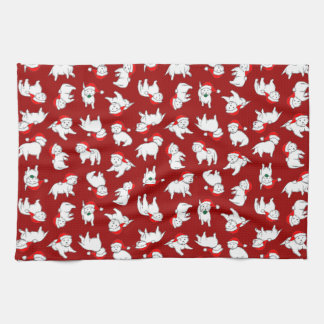 WeihnachtenWesties Tee-Tuch Küchentuch