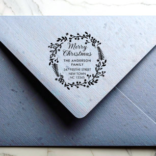 Weihnachtlich Festlich Gummistempel