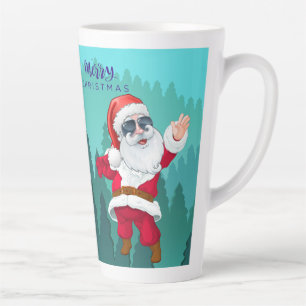 weihnachtlich gestalteter Latte-Mug Milchtasse