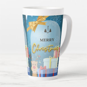weihnachtlich gestalteter Latte-Mug  Milchtasse