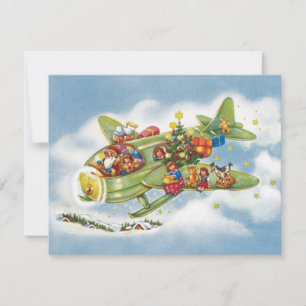 Weihnachtlich klassisch, Einladung zum Flug mit de