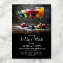 Weihnachtliche Cocktailparty