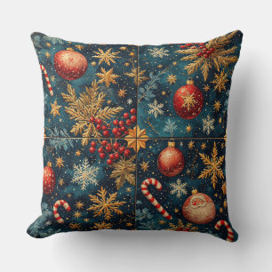 Weihnachtliche Festdekoration Kissen