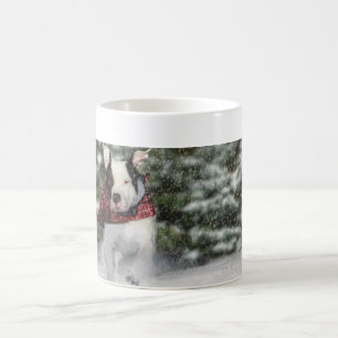 Weihnachtliche Grüße für Hunde Liebhaber Tasse