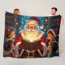 „Weihnachtliche Harmonie“ Fleecedecke