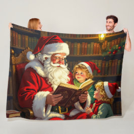 „Weihnachtliche Harmonie“ Fleecedecke