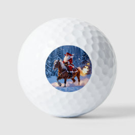 „Weihnachtliche Harmonie“ Golfball