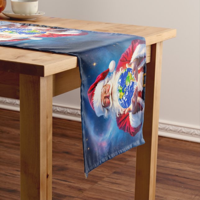 „Weihnachtliche Harmonie“ Kurzer Tischläufer (Beispiel)