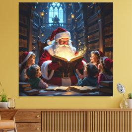 „Weihnachtliche Harmonie“ Leinwanddruck