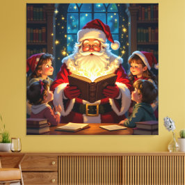 „Weihnachtliche Harmonie“ Leinwanddruck