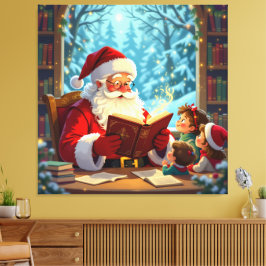 „Weihnachtliche Harmonie“ Leinwanddruck