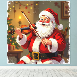 „Weihnachtliche Harmonie“ Leinwanddruck