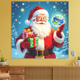 „Weihnachtliche Harmonie“ Leinwanddruck