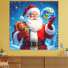 „Weihnachtliche Harmonie“ Leinwanddruck