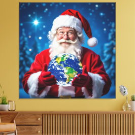 „Weihnachtliche Harmonie“ Leinwanddruck