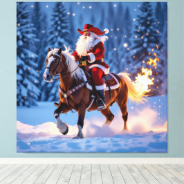 „Weihnachtliche Harmonie“ Leinwanddruck