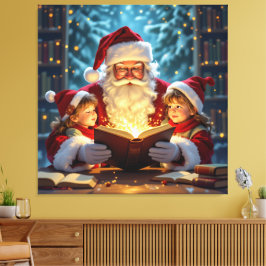 „Weihnachtliche Harmonie“ Leinwanddruck